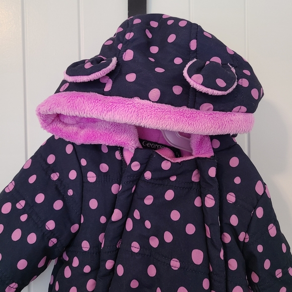 🌟5/$25 Bunting Style Snow Suit 0-3 Months - Picture 2 of 6